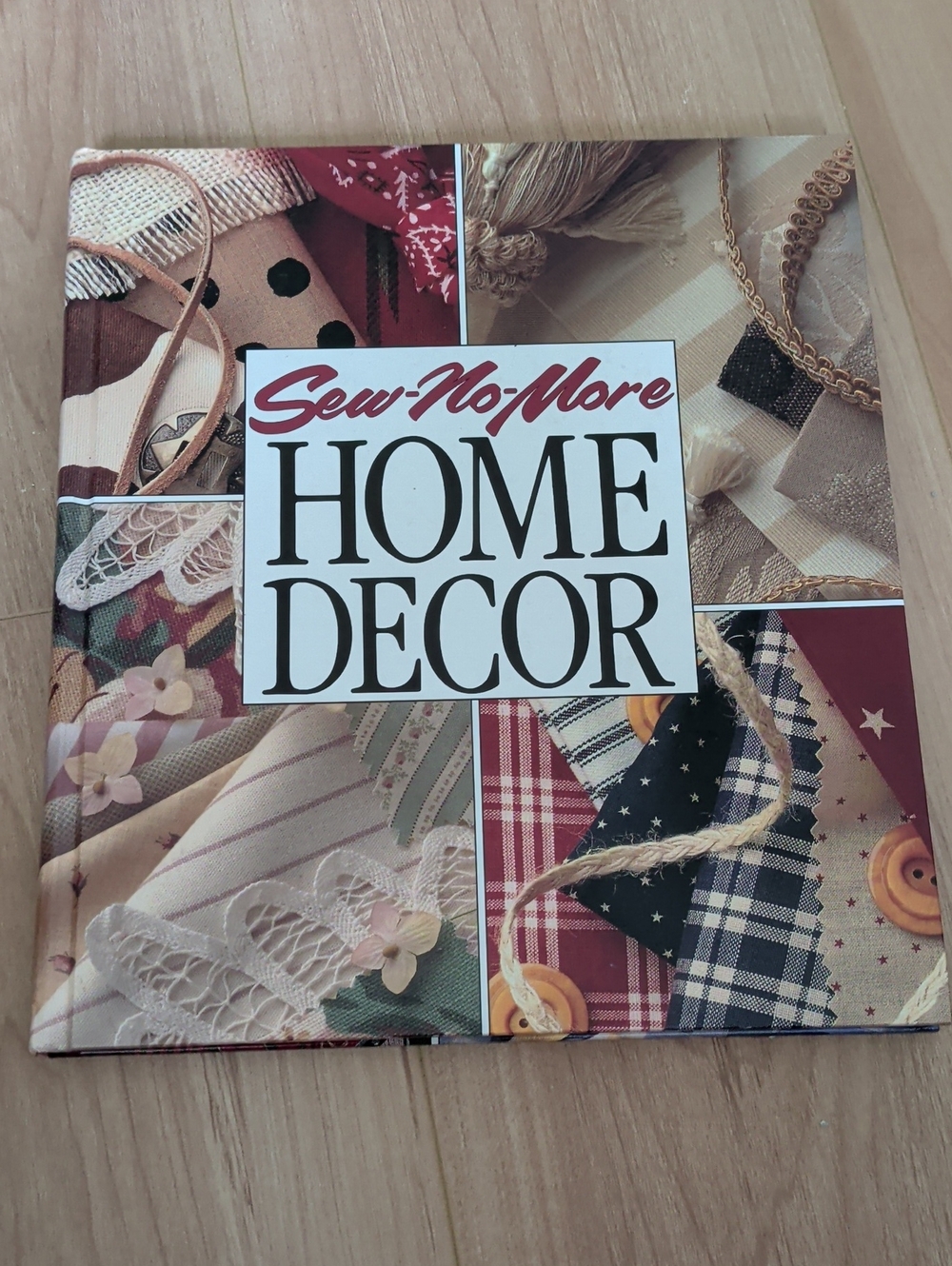 Home Decor Book - Red and Cream Cover